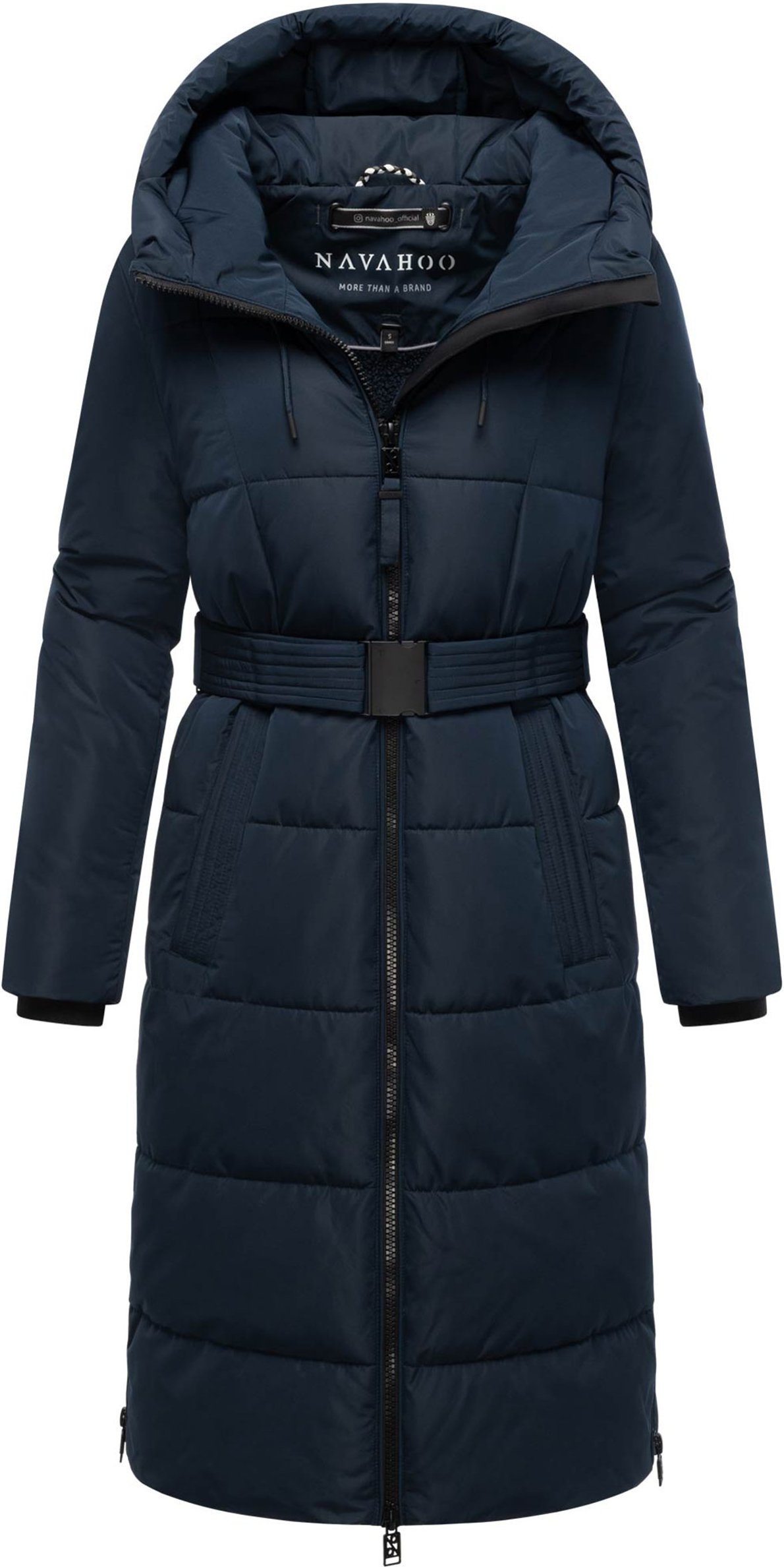 Thumbnail - Navahoo Damen Steppmantel Herbstnebel – elegant, warm & funktional