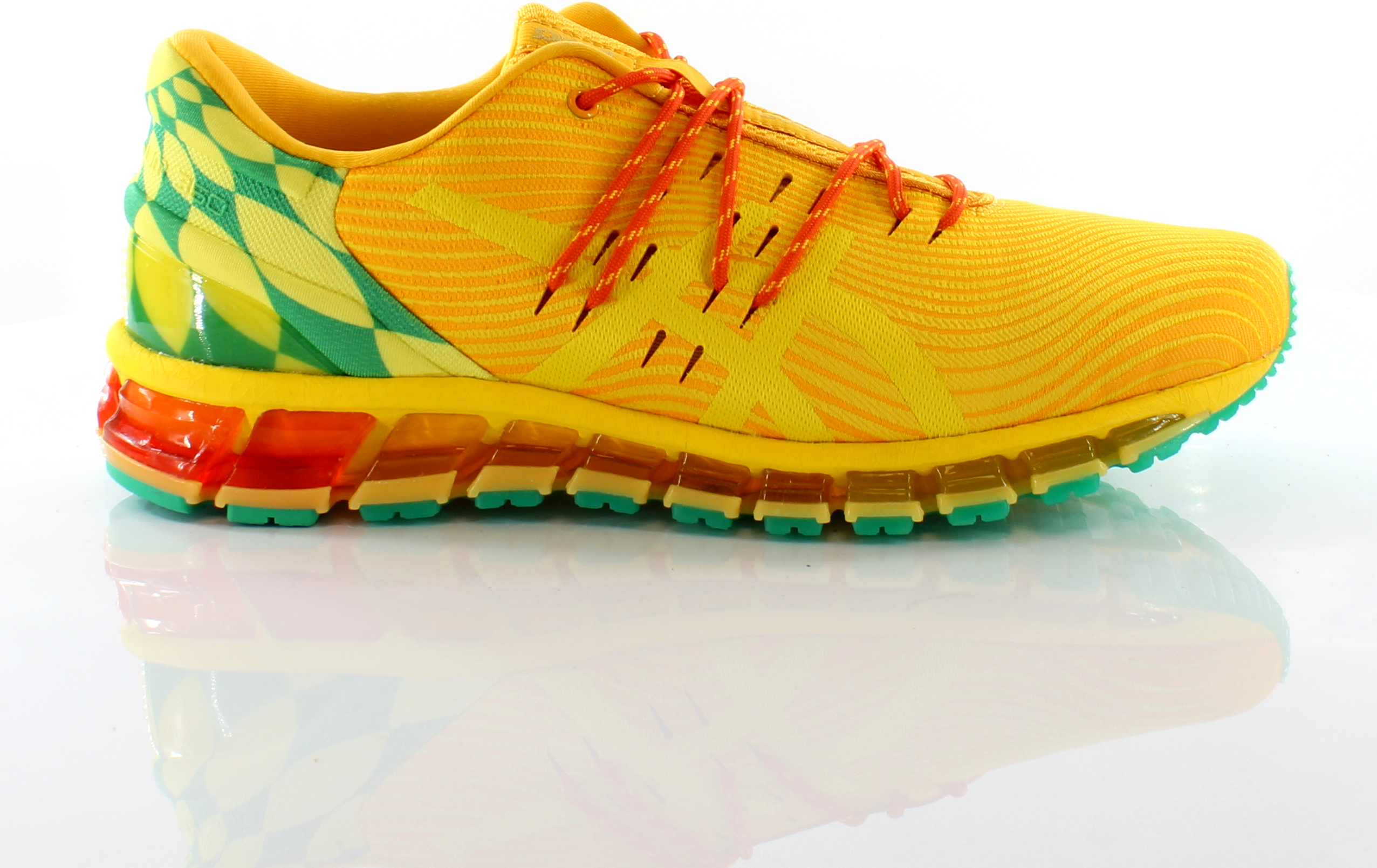 Asics Gel-Quantum 360 KO100 Womens Yellow Trainer
