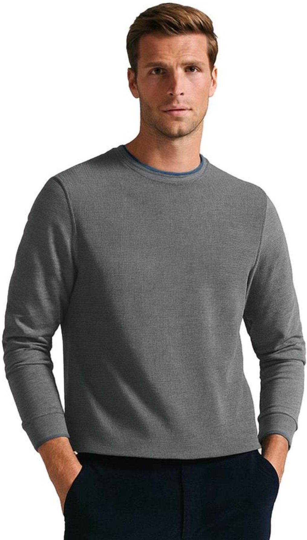 Ted Baker | Herren Sweatshirt mit strukturierter Front - RAKET