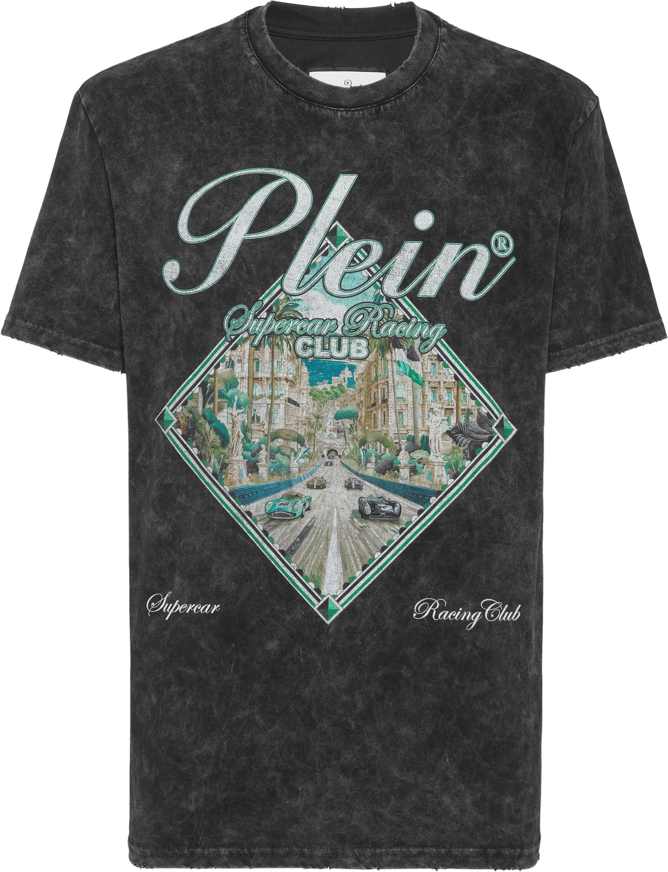 T-Shirt Round Neck Ss Rombo Monaco