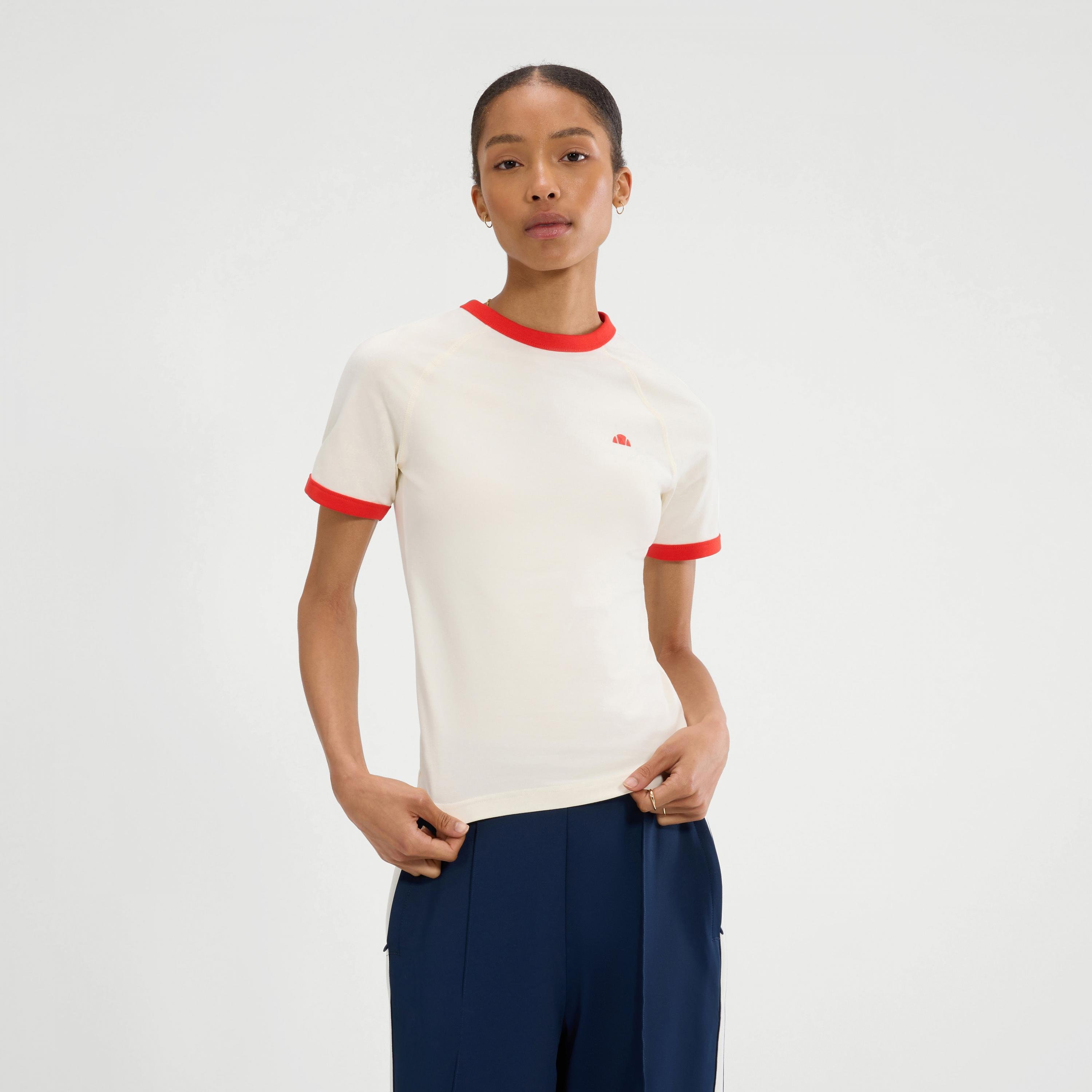 Ellesse - "Etchemin" T-Shirt für Damen, Schmal (Naturweiß)