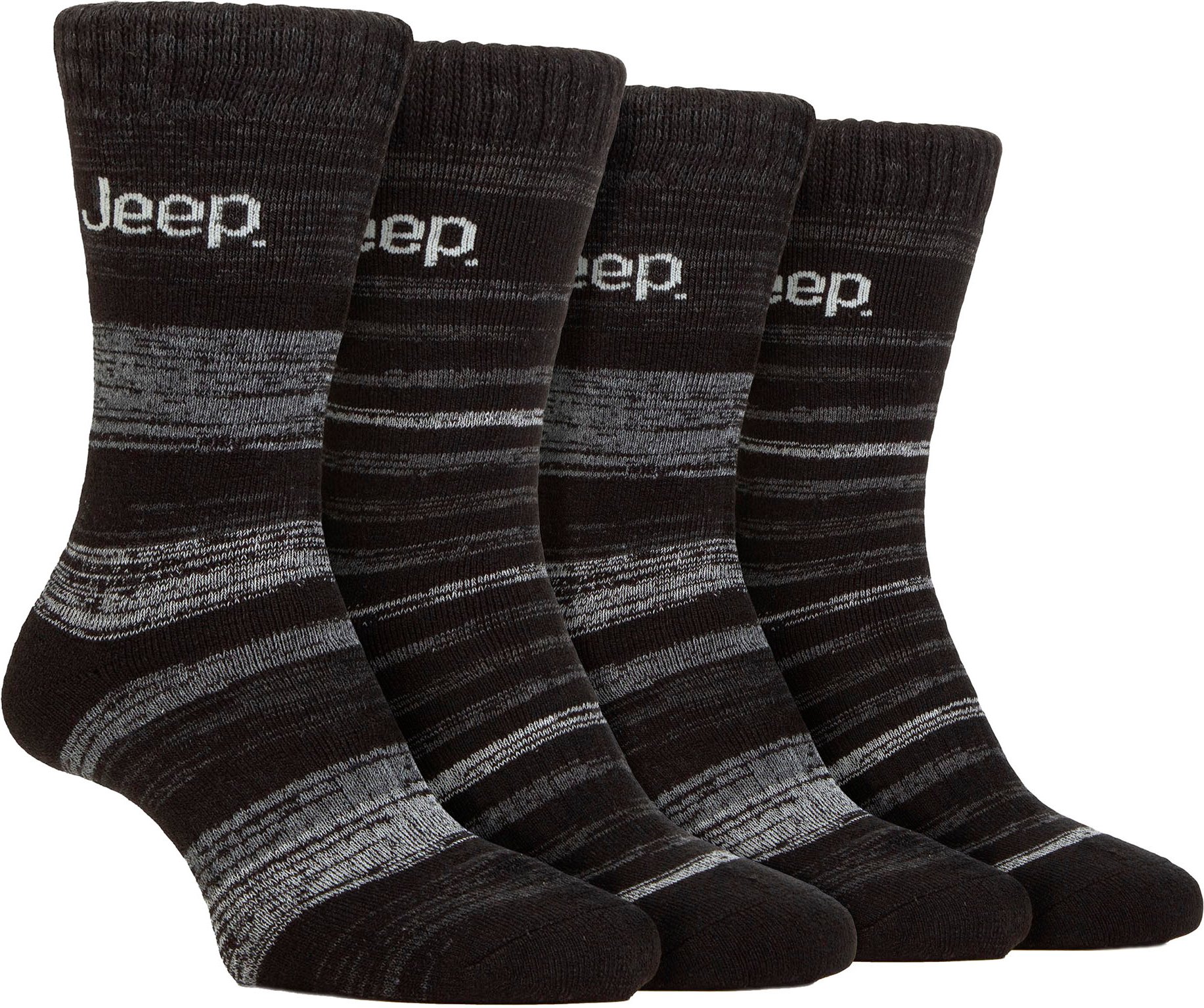 4er-Pack Herren Warmhaltende Thermo-Stiefelsocken für den Winter