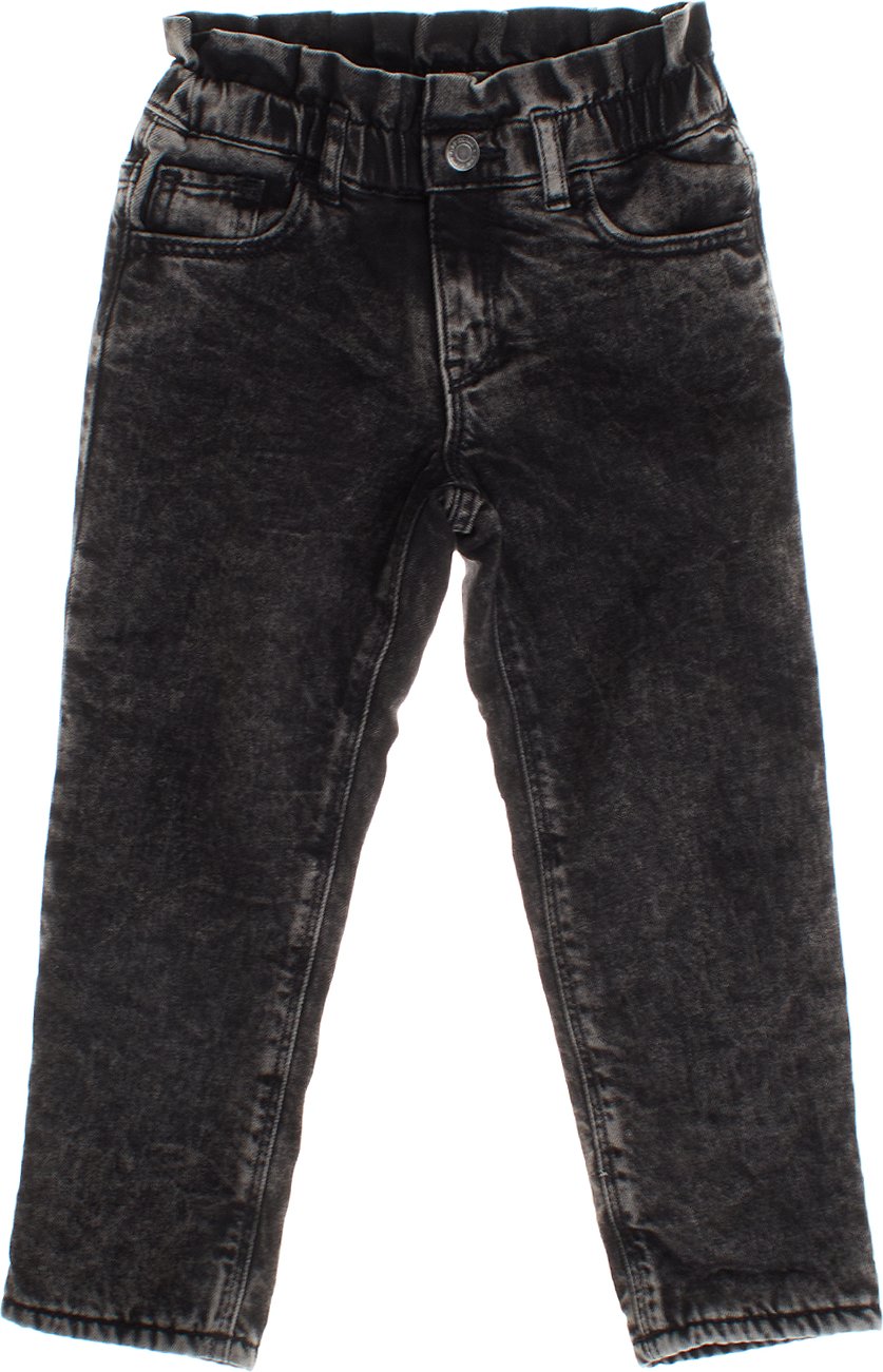 Fleece gefütterte Mom-Jeans 756139 Mädchen