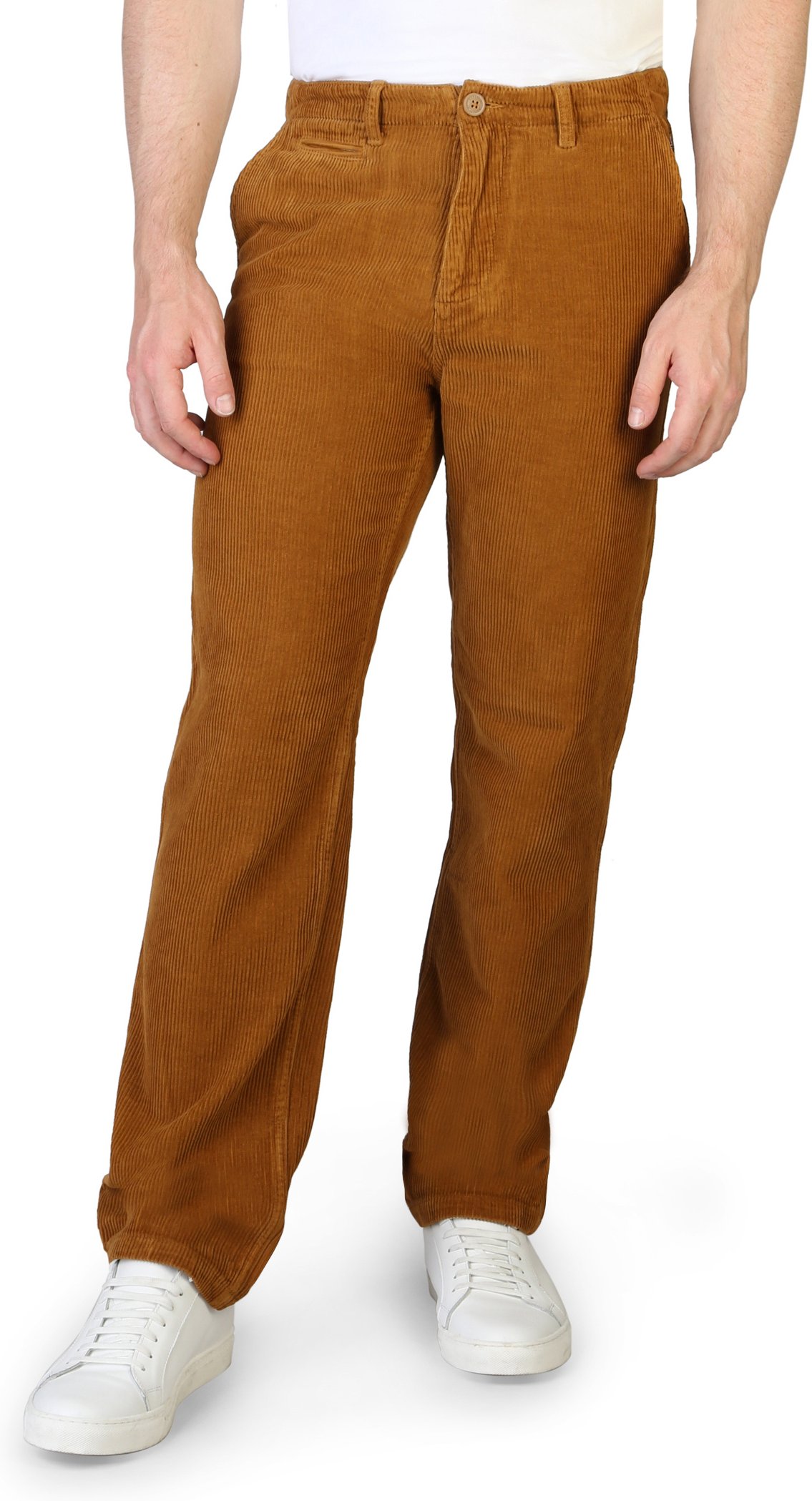 Cordhosen mit geradem Schnitt