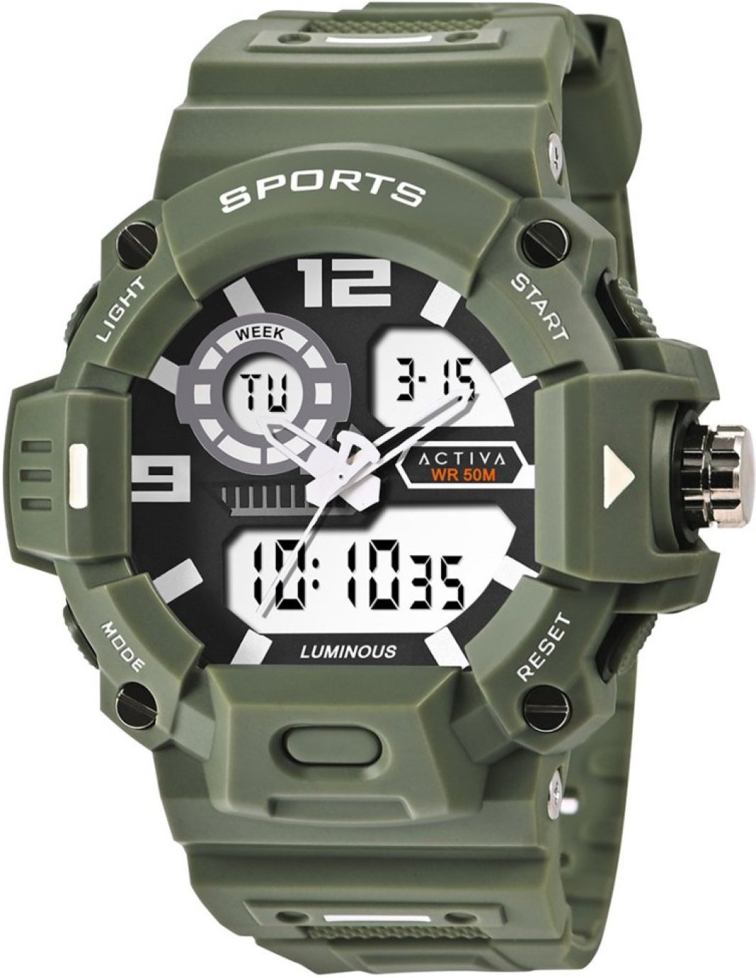 Activa X Invicta Digital ACW495-003 Herrenuhr - 55mm