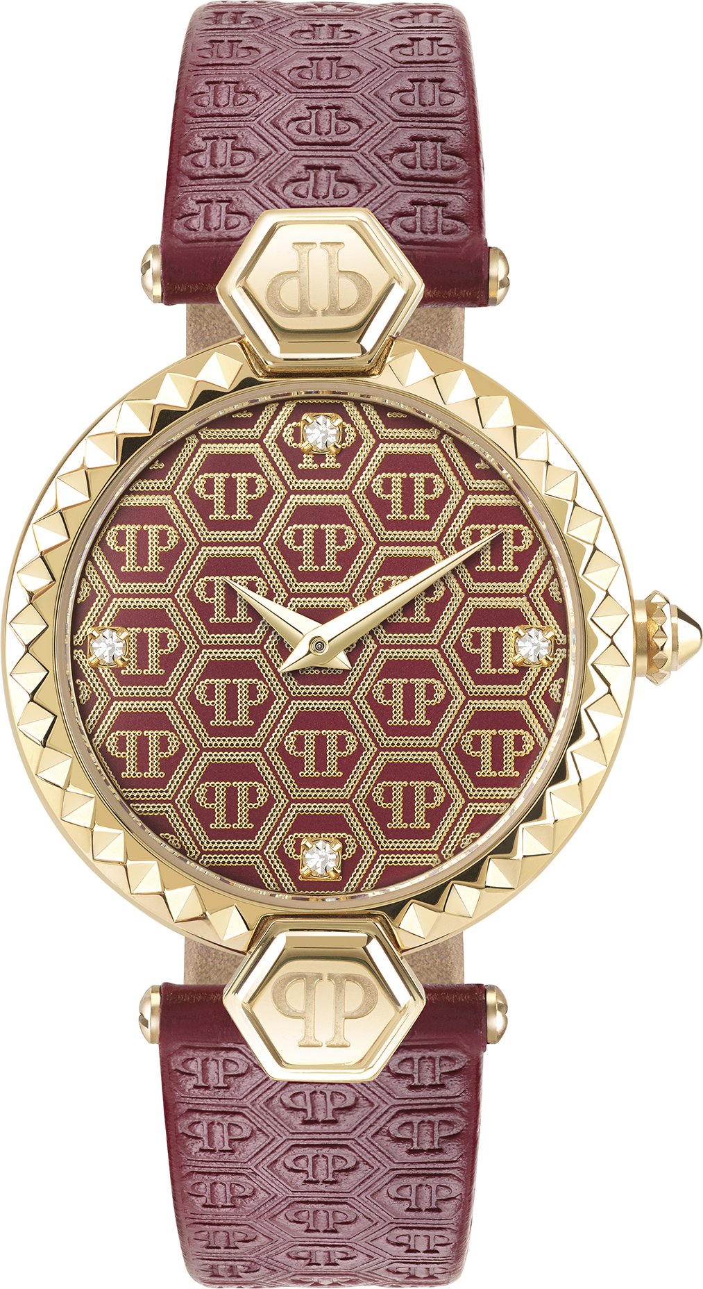 Philipp Plein Plein Couture Rot Damen Armbanduhr PWEAA0221
