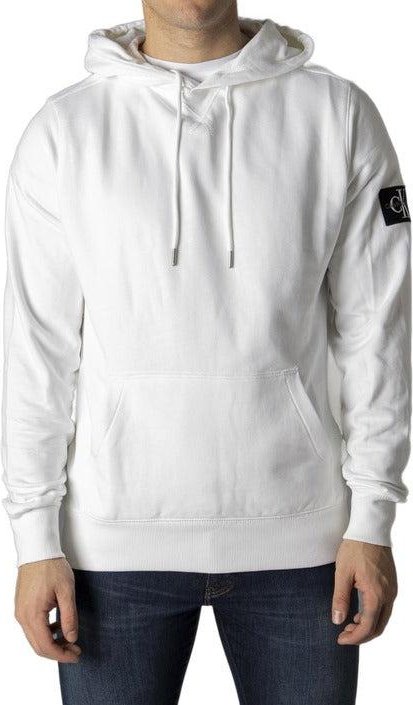 Calvin Klein Jeans Herren Sweatshirt Weiß 329981