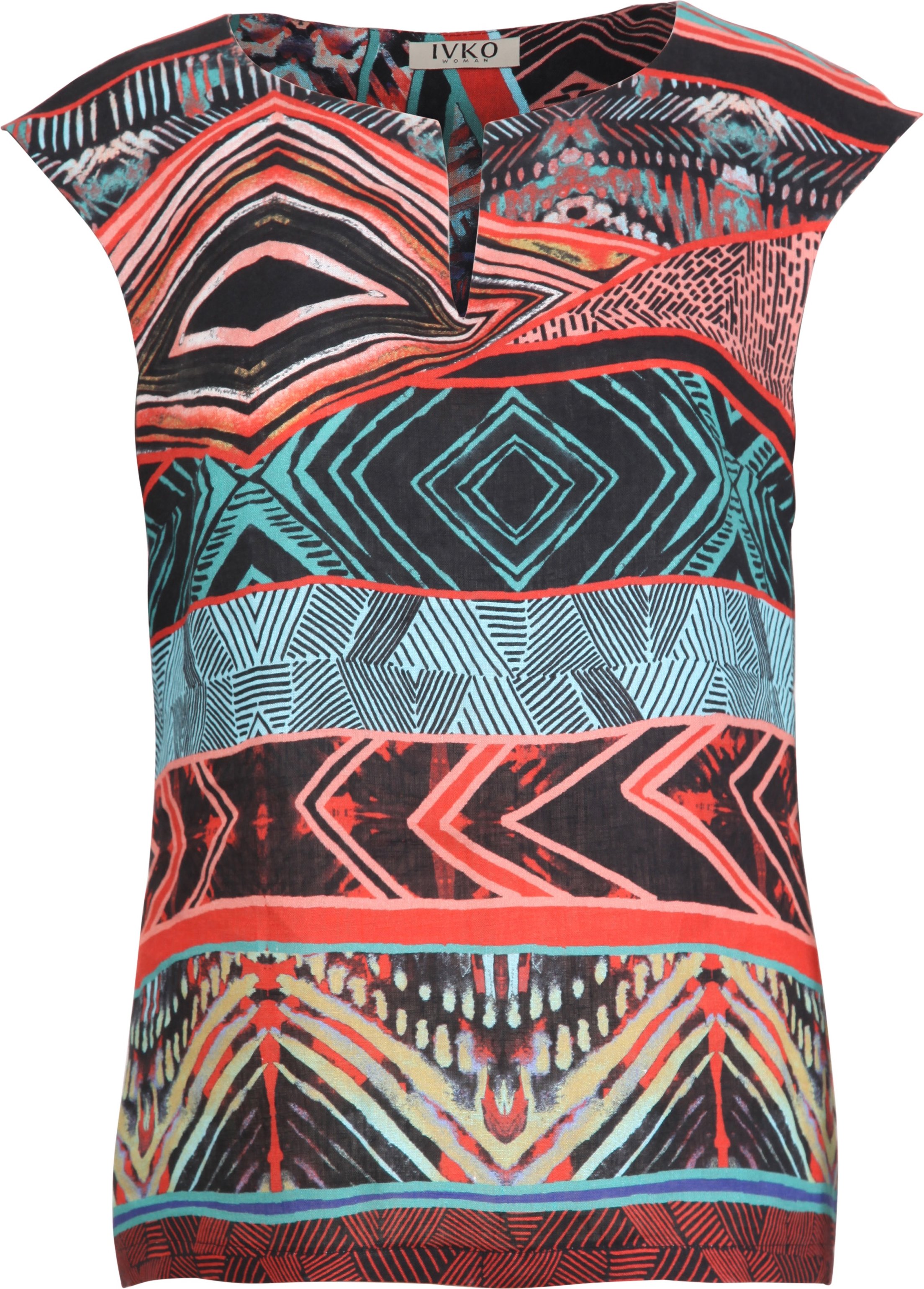 Bluse, Geometrisches Muster