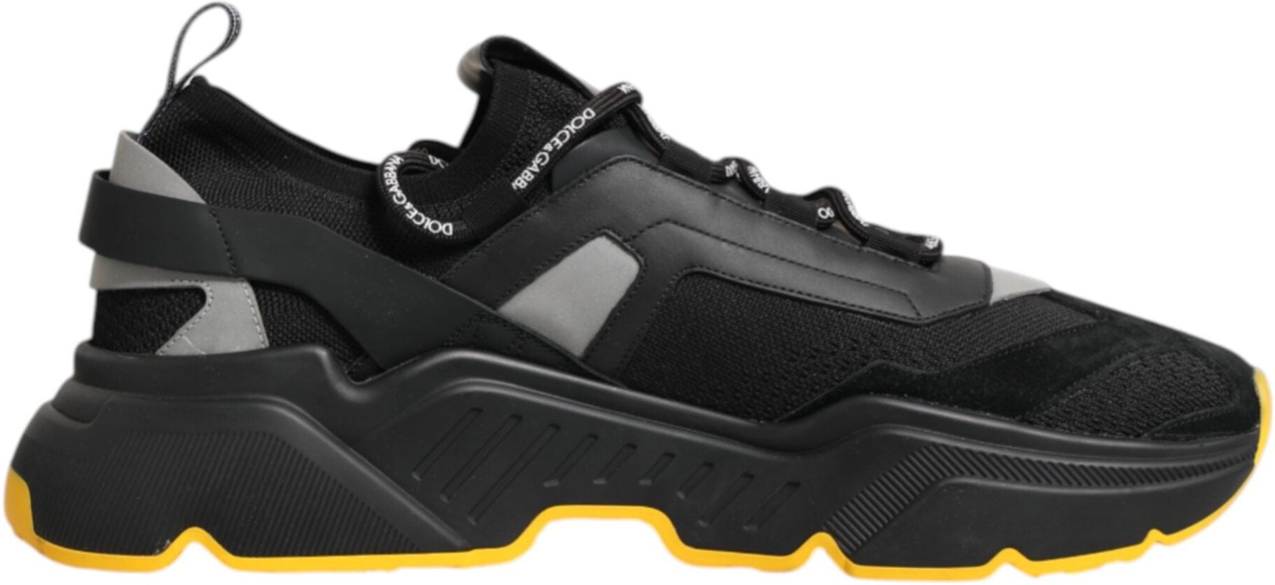 Dolce & Gabbana Black Daymaster Low Top Herren Sneaker Schuhe