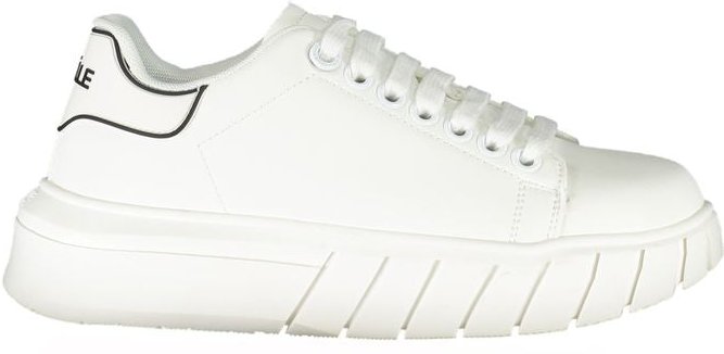 Gaelle Paris Weiße Polyurethan Damen Sneaker