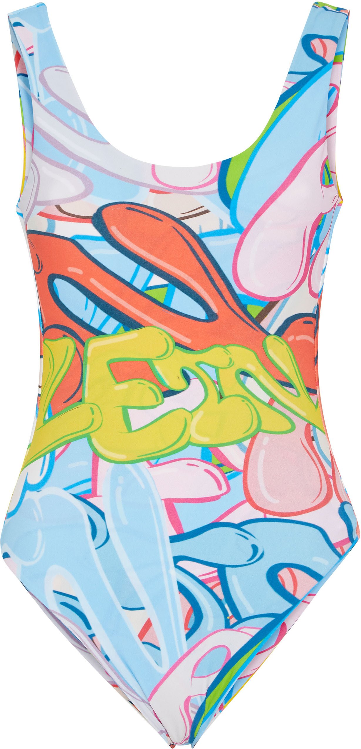 Badeanzug Bombing Graffiti