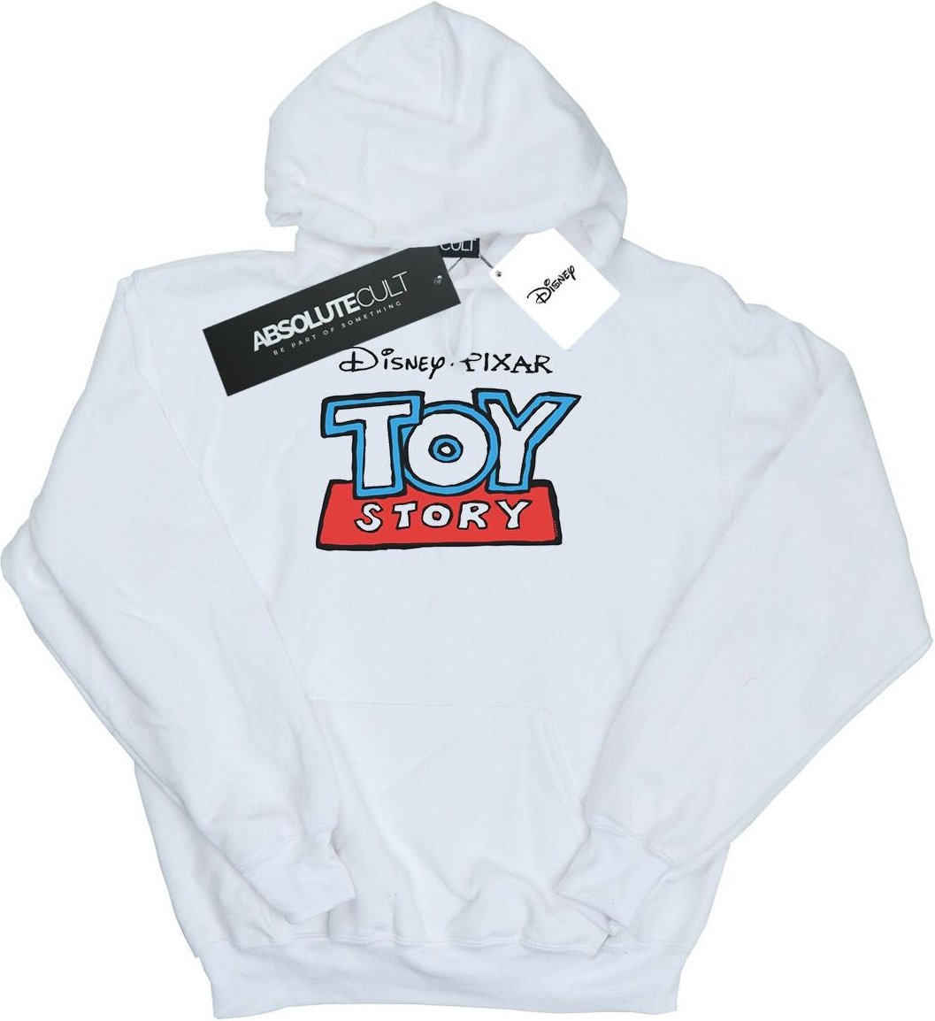 Disney - "Toy Story Cartoon Logo" Kapuzenpullover für Herren (Weiß)