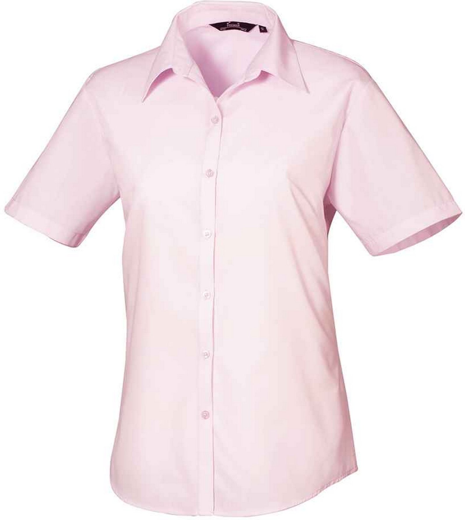 Premier - Bluse für Damen kurzärmlig (Pink)