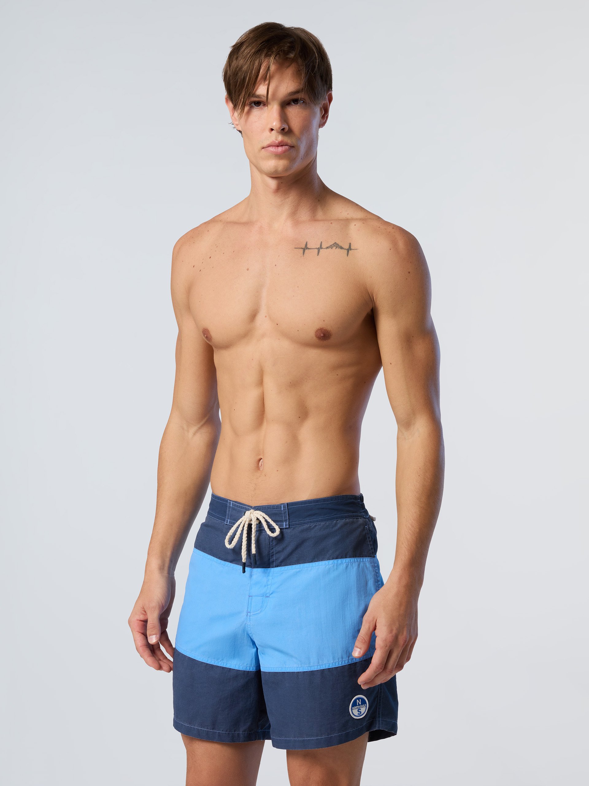 North Sails Badeshorts Farbblock