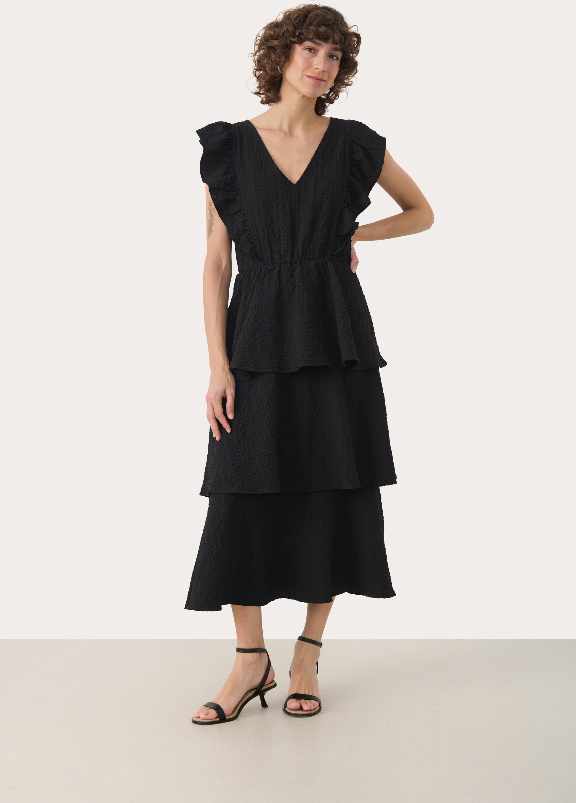 Kleid TulaPW Gerade Passform black