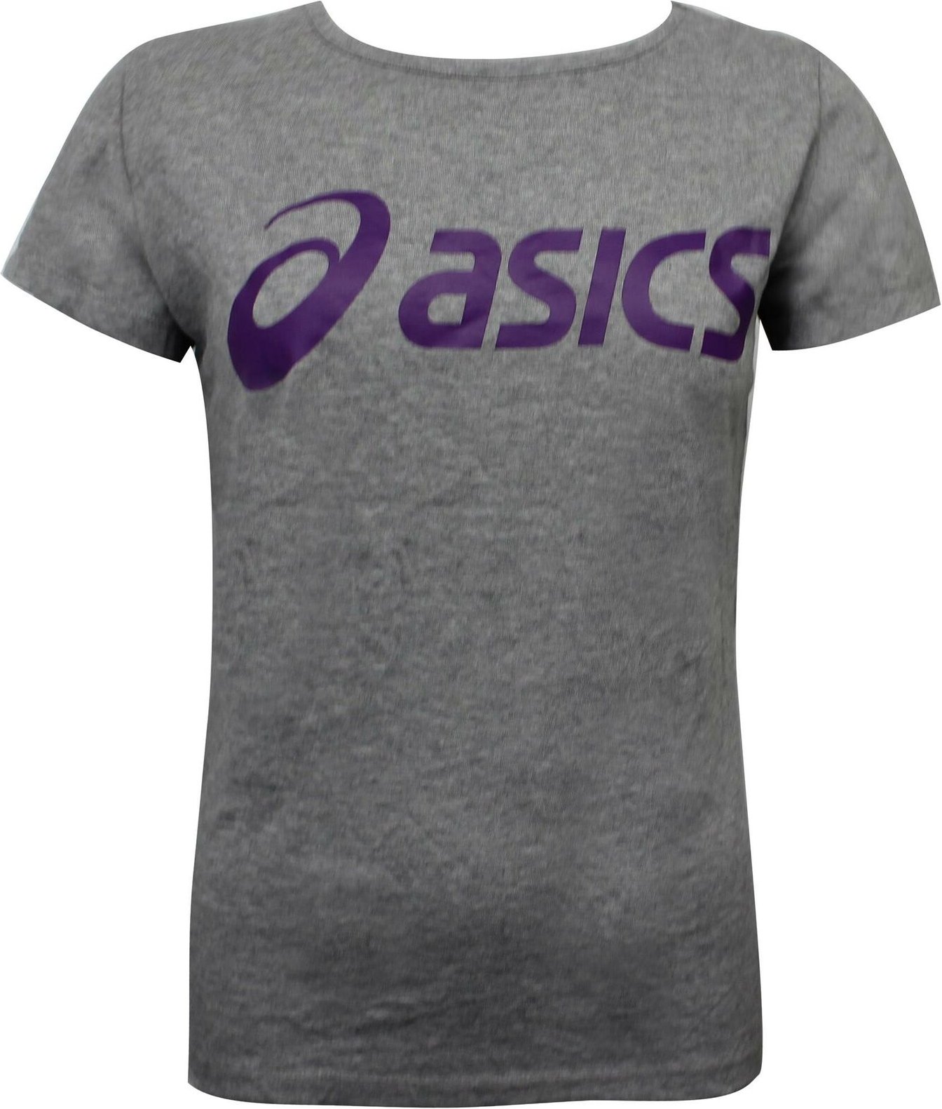 Asics Logo Womens Grey T-Shirt