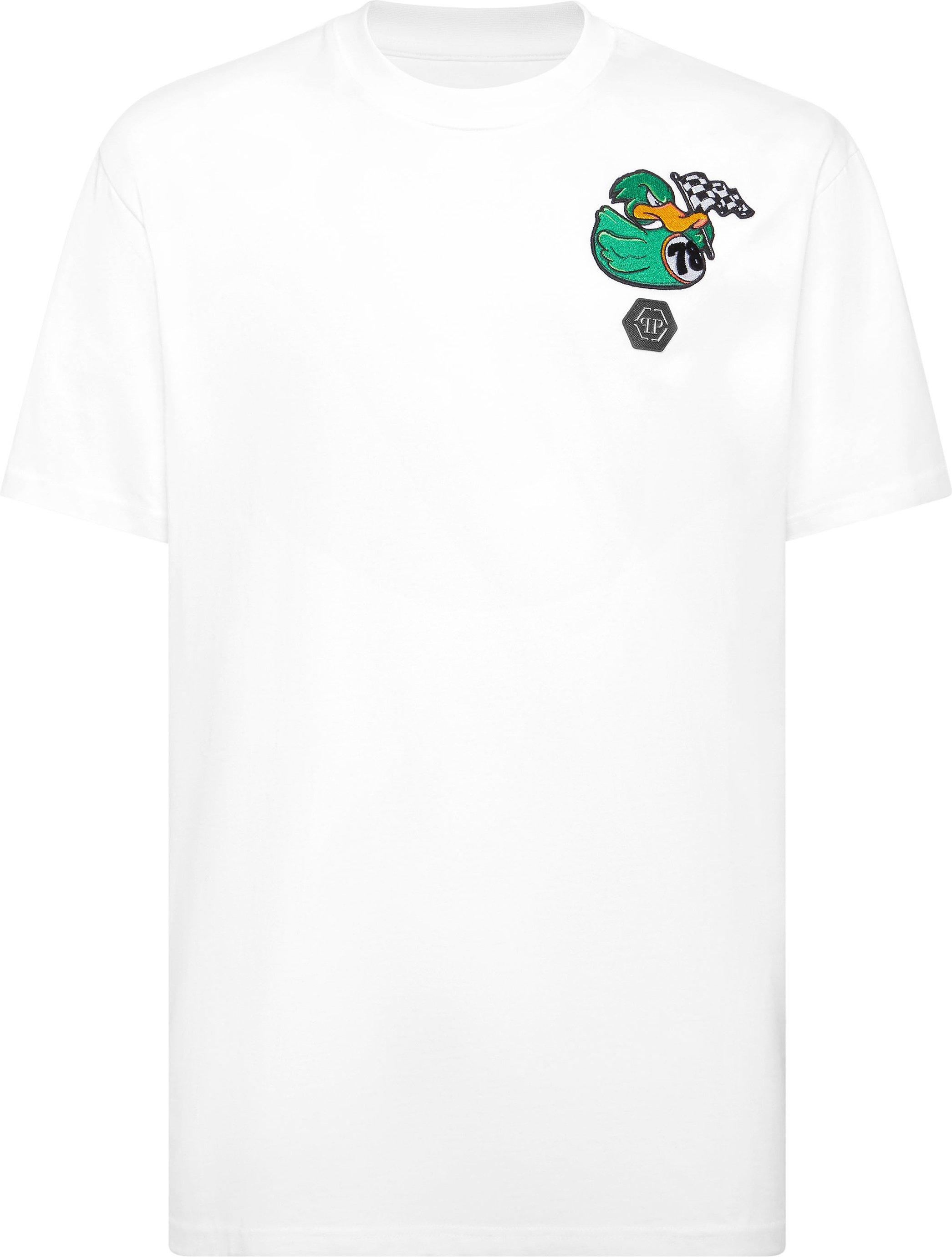 T-Shirt Round Neck Ss Duck Chest