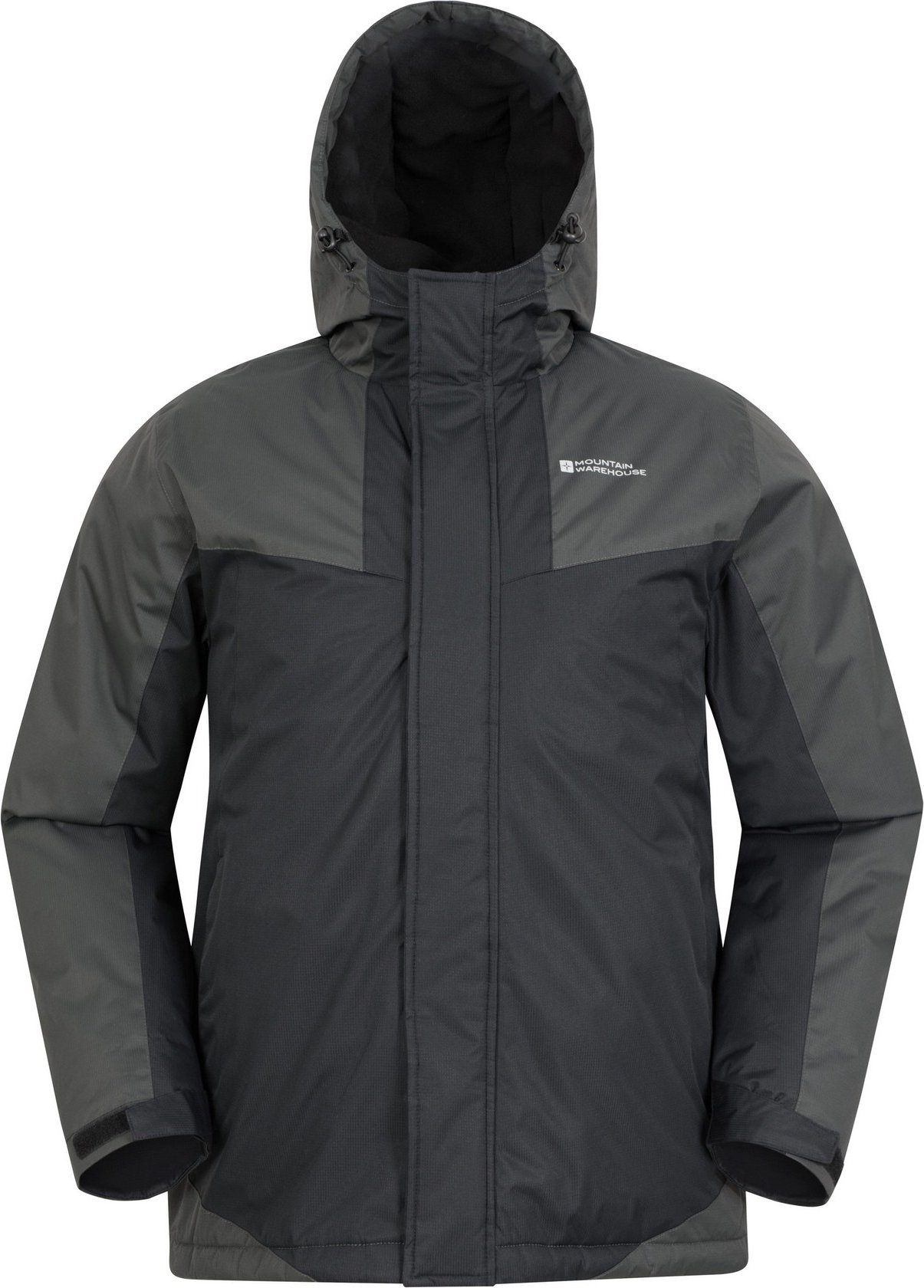 Mountain Warehouse Herren Dusk III Ski Jacke (Schwarz/Grau)