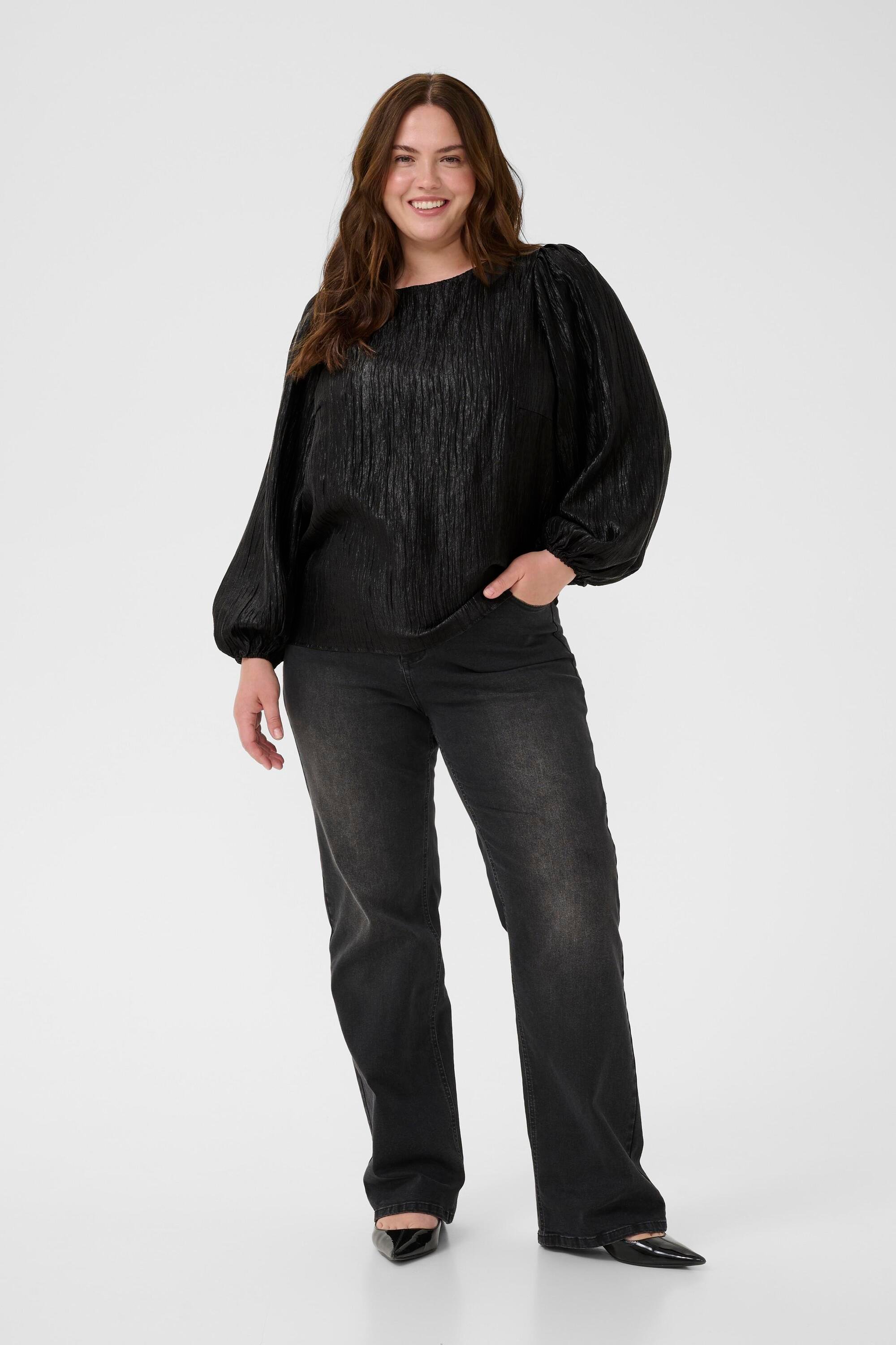 Langarm-Bluse KCrizza Langarm-Bluse Regular fit black