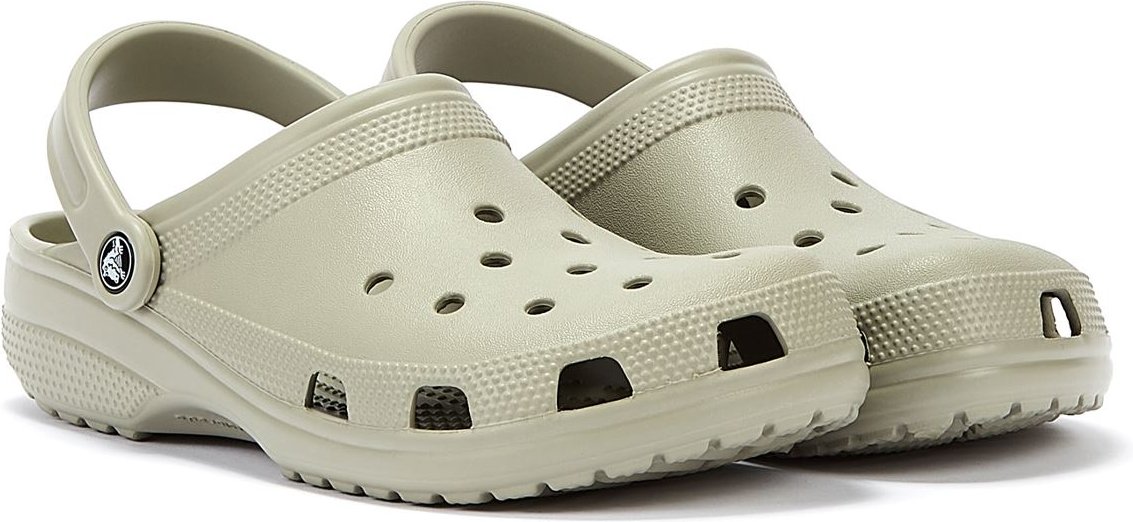 Crocs Klassische Elefanten Clogs Grau