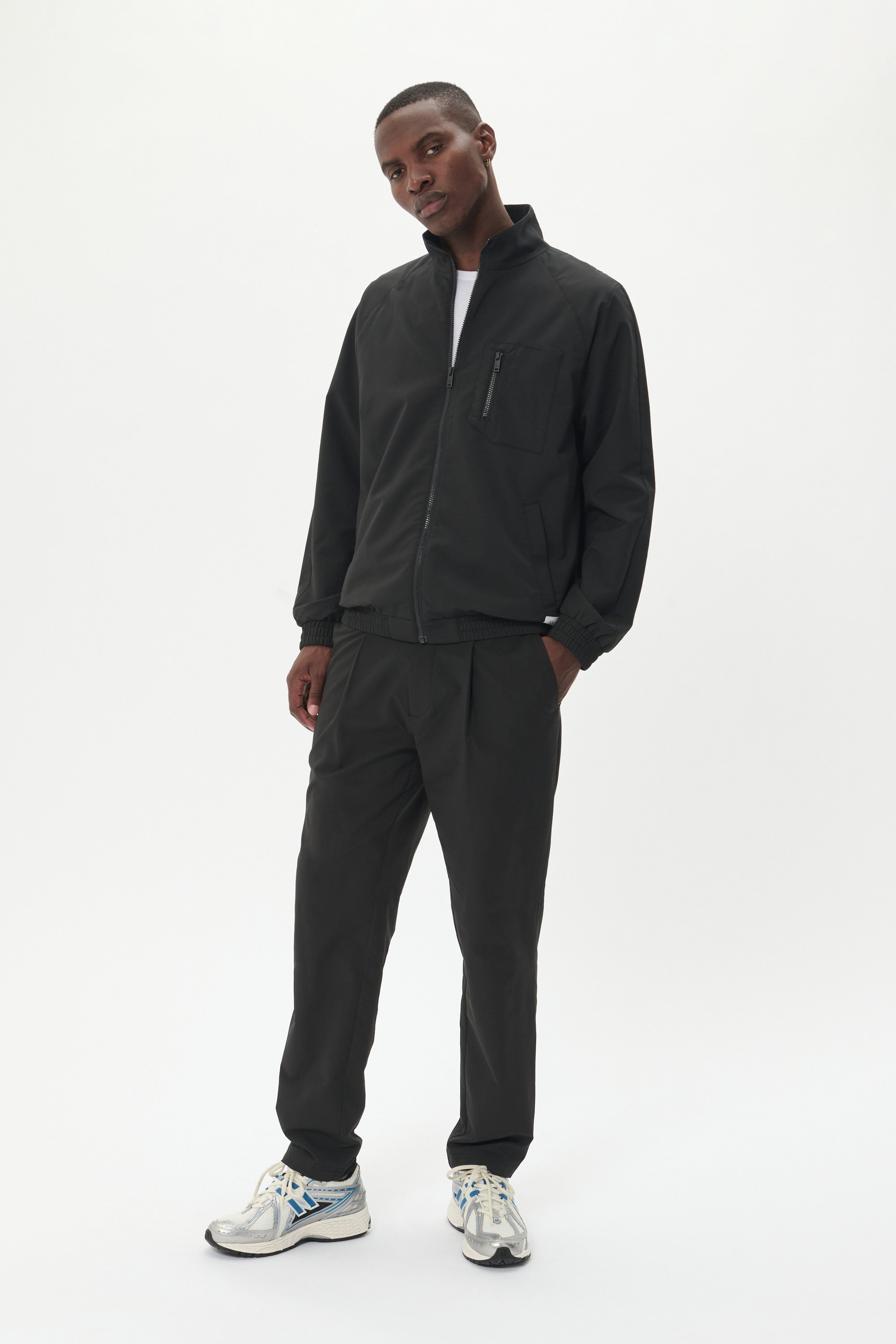 Thumbnail - Overshirts Gerade Passform black