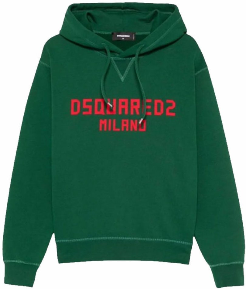 Dsquared2 Milano Logo Grüner Trainingsanzug