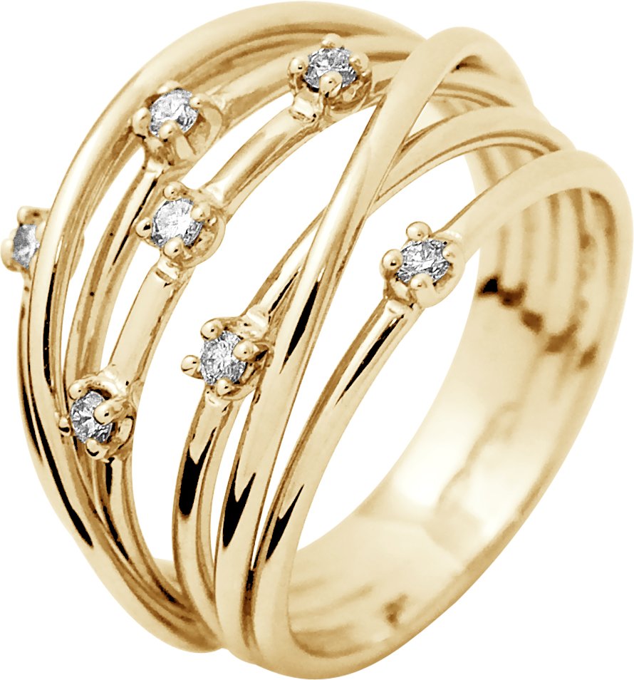 DIADEMA - Ring - Prestige Jewelery - Diamanten - Gelbgold