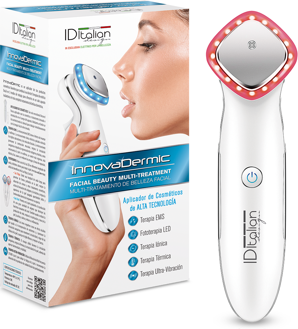 Creme-Applikator „Innovadermic“ - 3 W - weiß - 21 x 10,8 x 7,2 cm