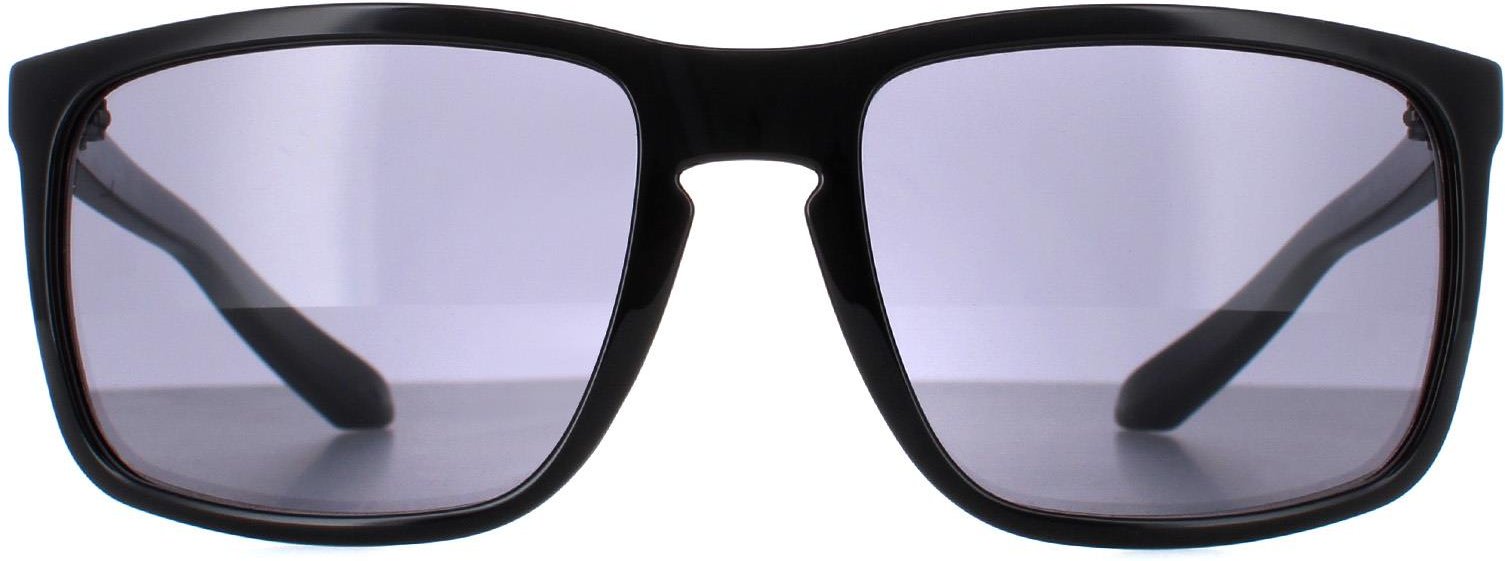 Dragon Square Mens Shiny Black Smoke Melee