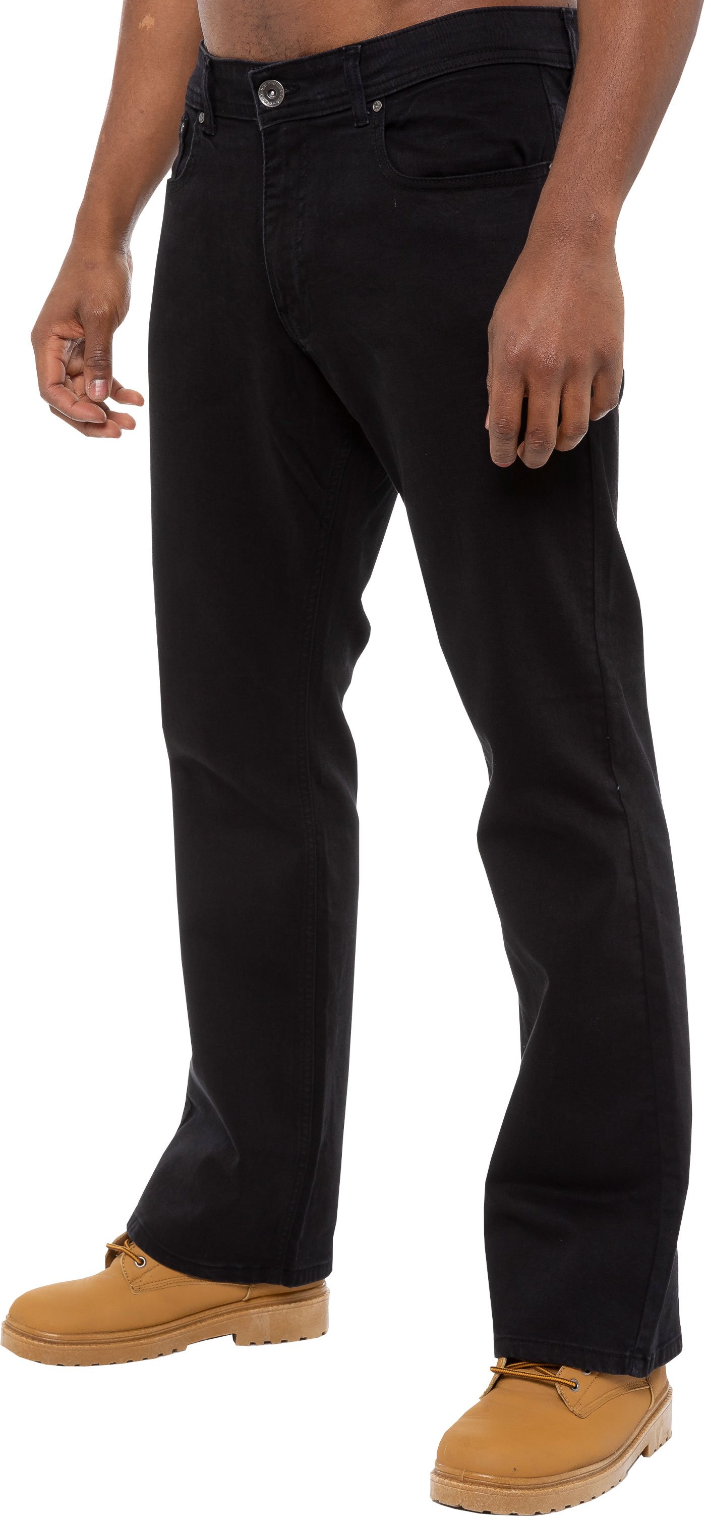 Enzo Herren Bootcut Stretch Denim Jeans