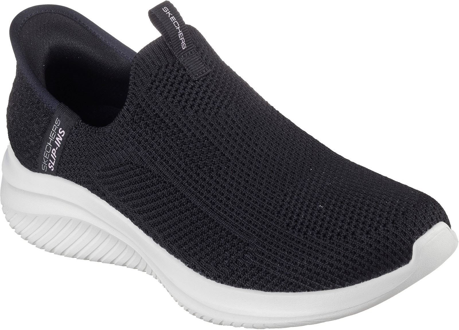 Thumbnail - Skechers Ultra Flex 3.0 Easy Win Textile Damen Sneaker in Schwarz