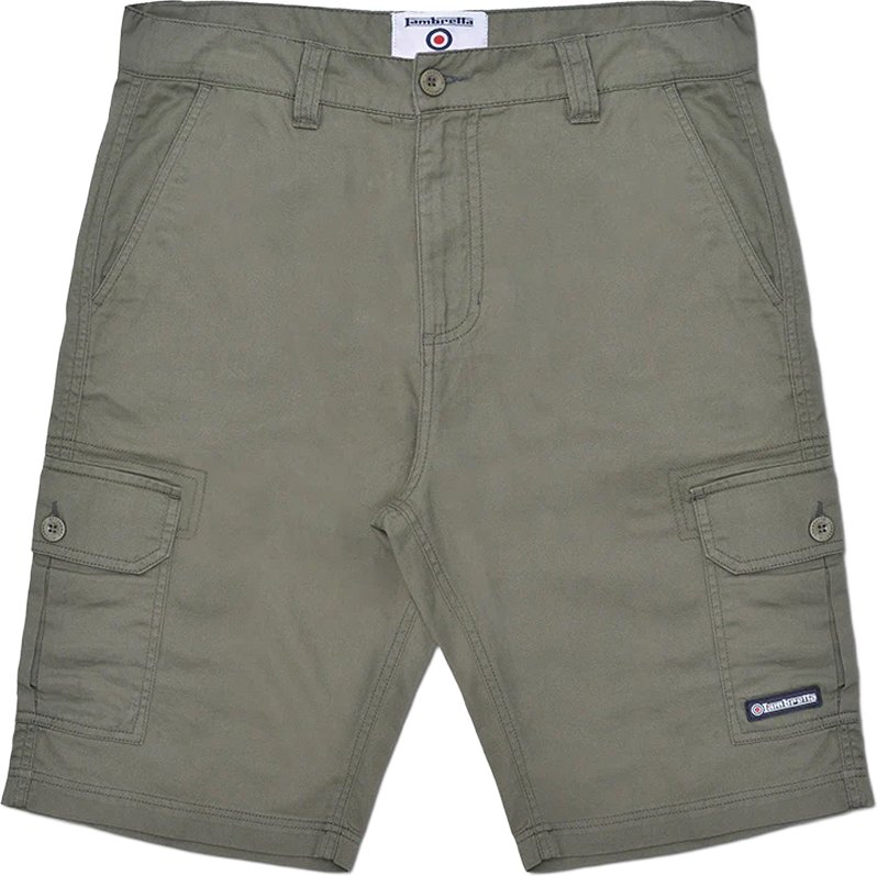 Lambretta - "SS24" Cargo-Shorts für Herren (Khakigrün)