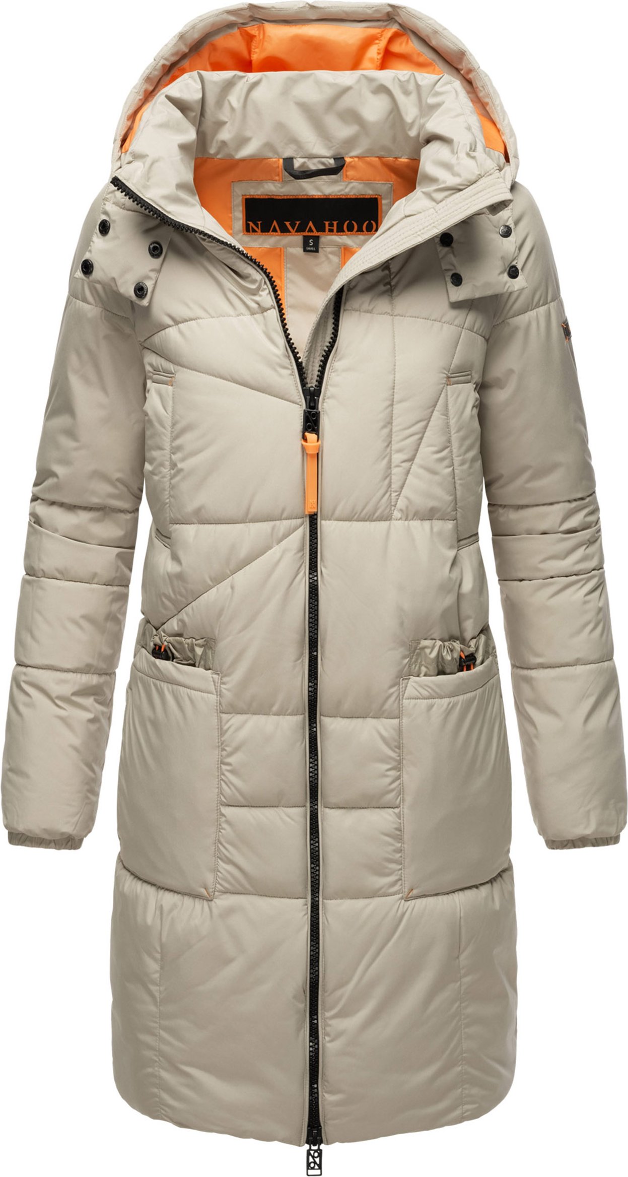 Navahoo Damen Winter Steppmantel Bliblablubb – warm & funktional