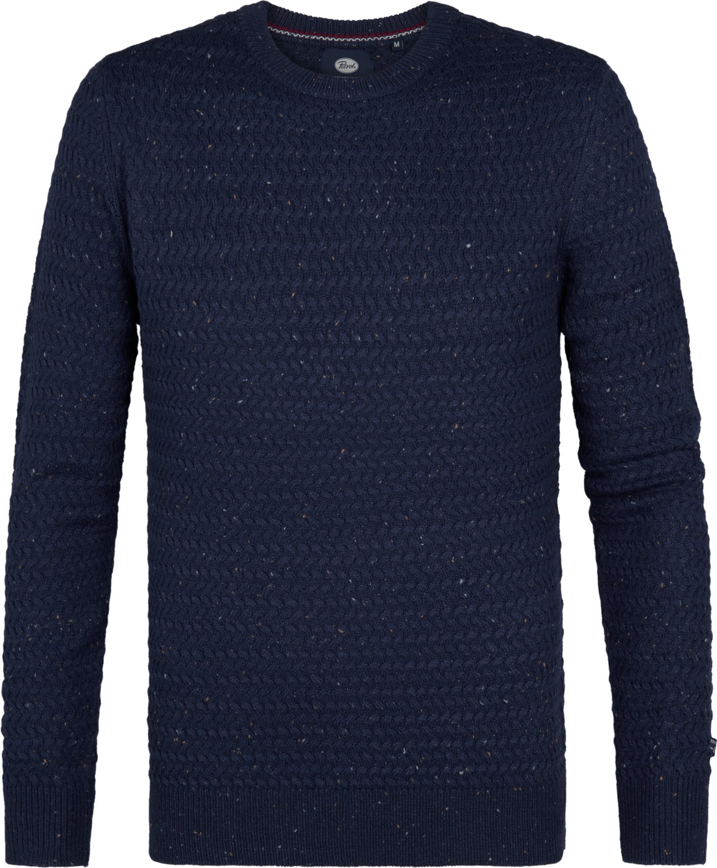 Petrol Industries - Pullover mit Zopfmuster Madison Herren - Blau