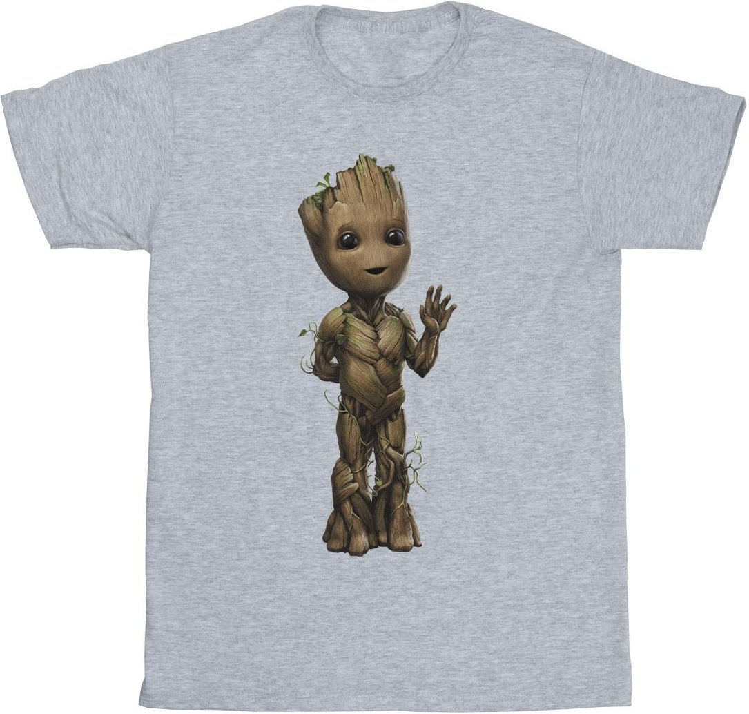 Marvel - "I Am Groot" T-Shirt für Herren (Grau)