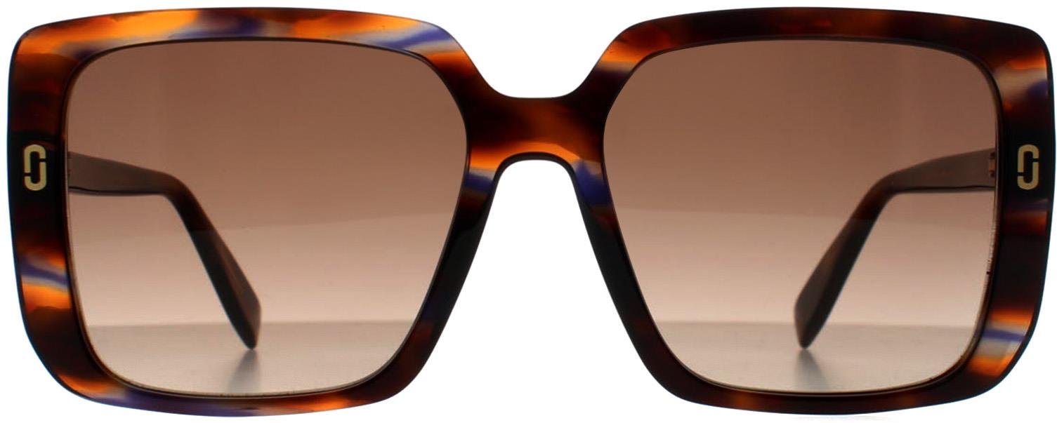 Marc Jacobs Quadratische Womens Horn Braun Gradient MJ 1121/S