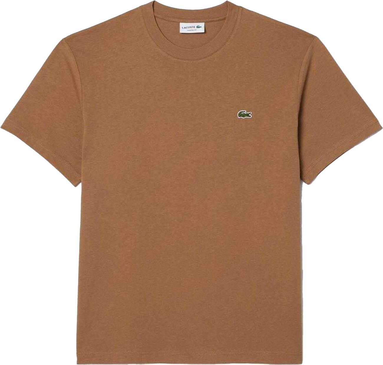 Lacoste - T-Shirt für Herren Baumwolle (Braun)