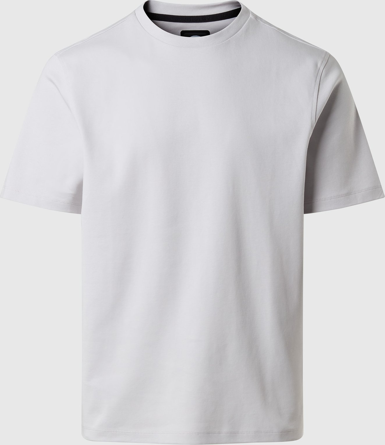 North Sails T-Shirt Interlock-Gewebe mit Etikett