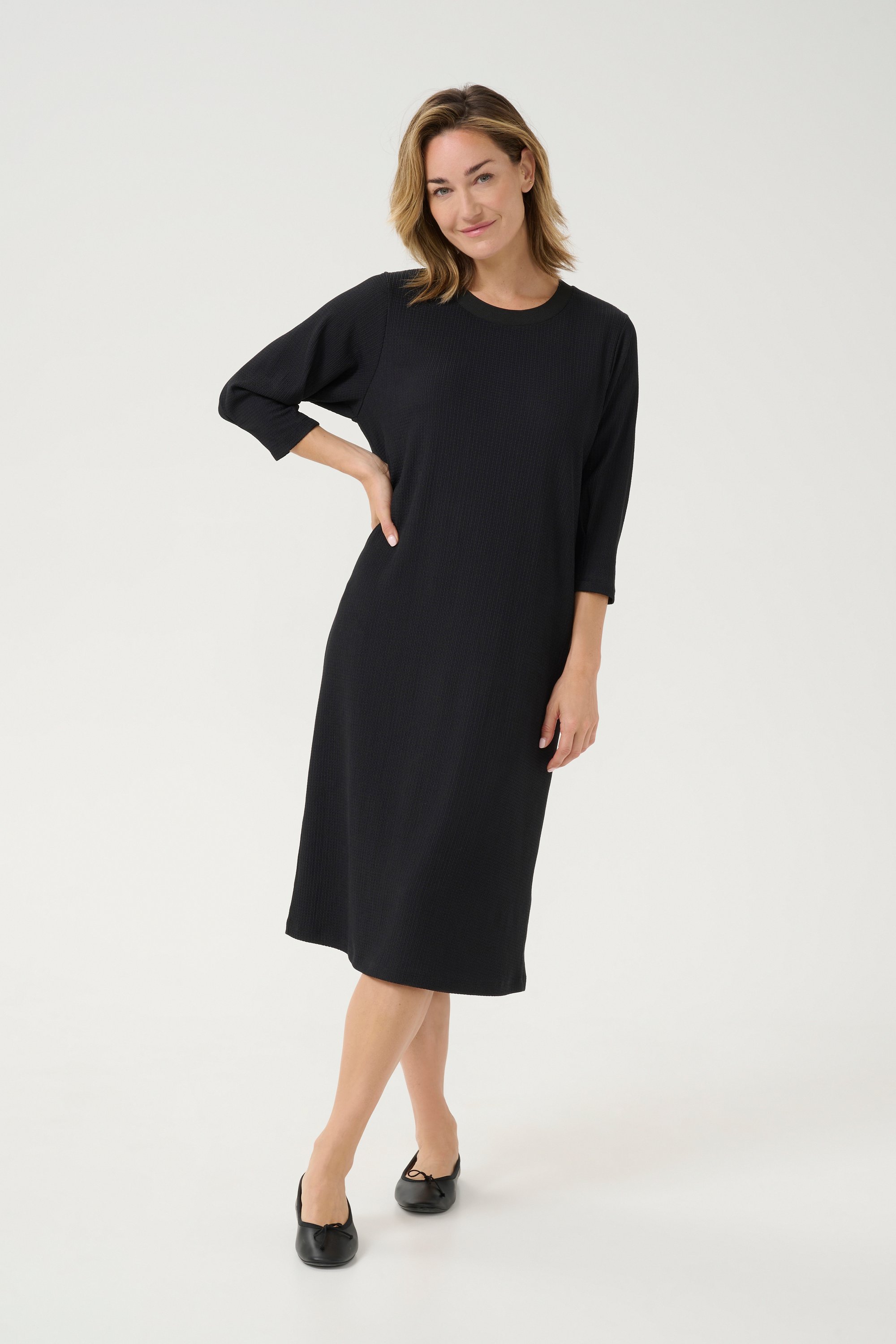 Jerseykleid Regular fit black