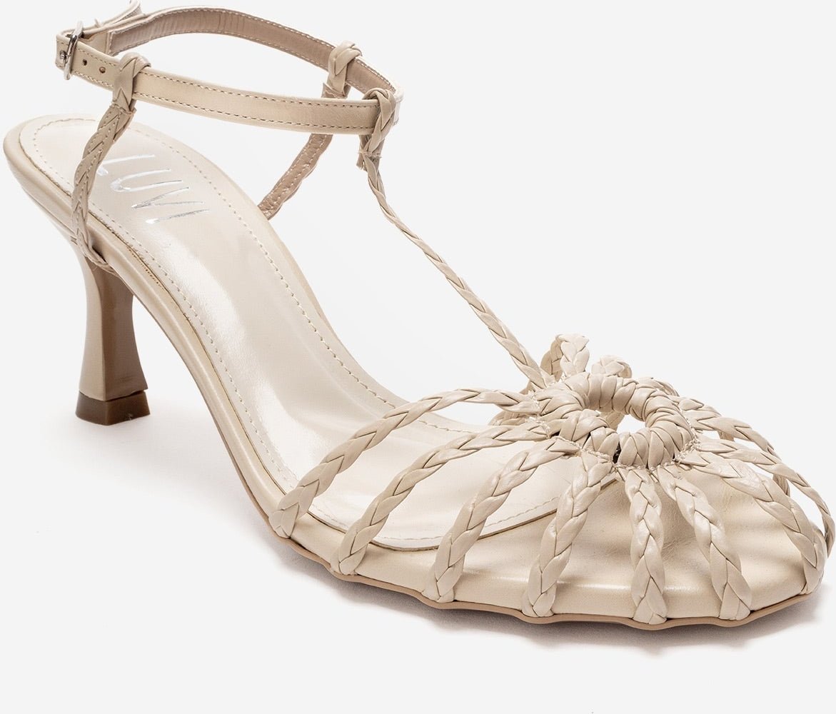 Gerald Geflochtener Riemen Stiletto Pumps