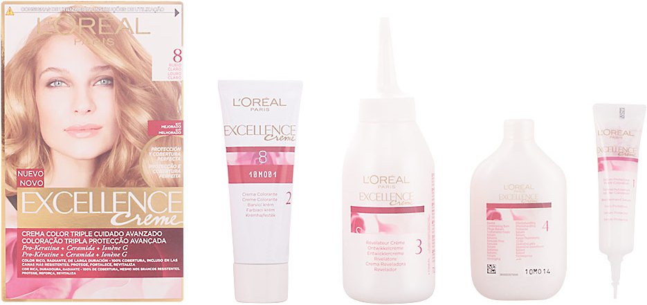 Excellence Creme-farbstoff #8-hellblond 192 ml