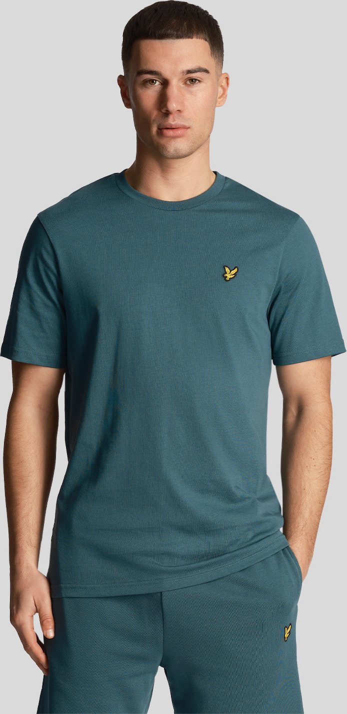 Men's Lyle & Scott Plain T-Shirt in Green