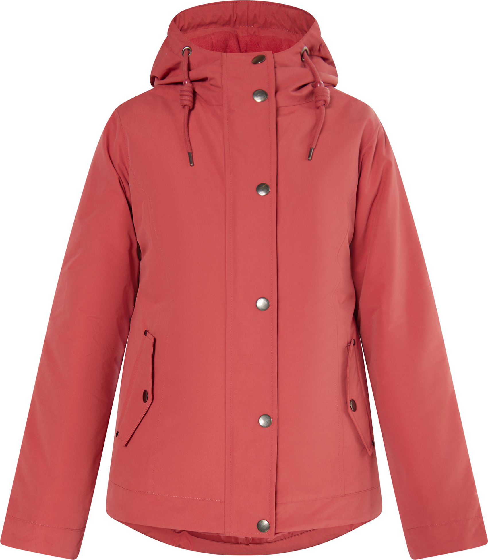 usha wattierte Jacke Damen Vintage Rot