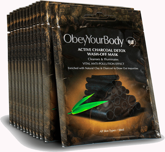 Aktivkohle Detox Waschmaske