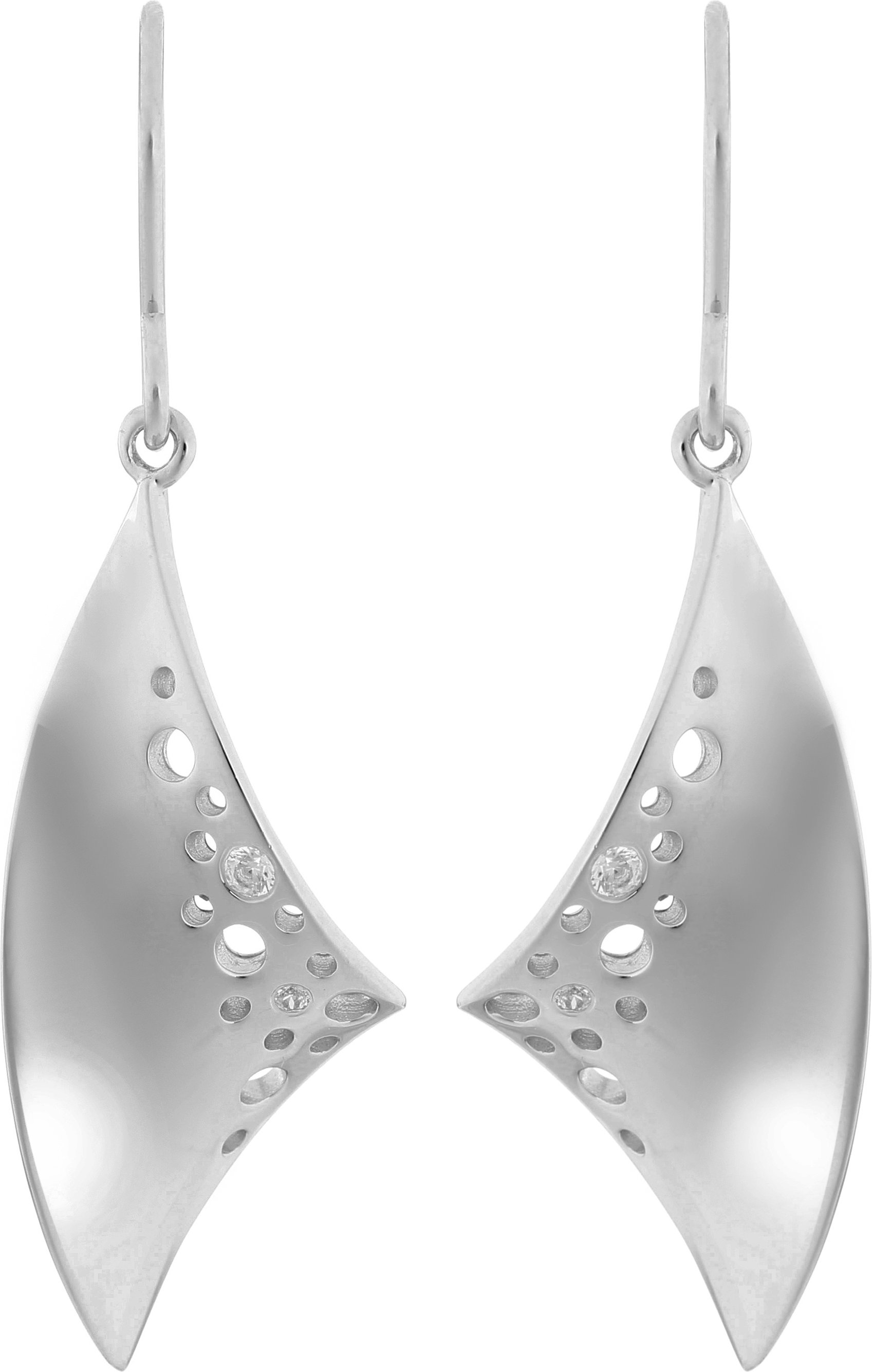 Orphelia 'Ella' Damen Ohrringe aus 925er Sterling Silber - Silber zo-7369