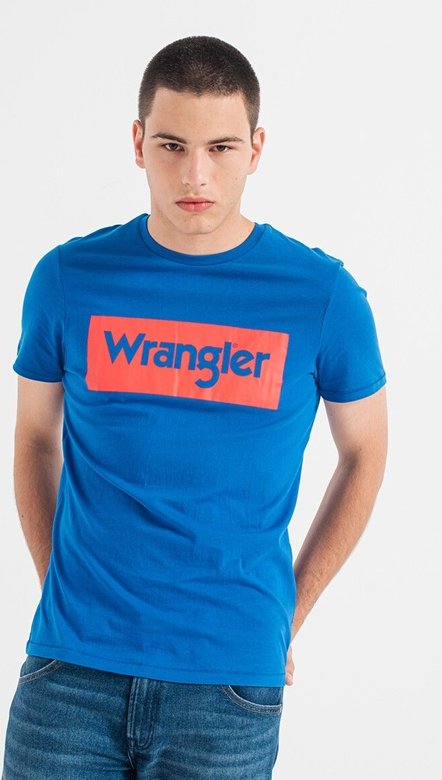Wrangler - T-Shirt - Nautisches Blau