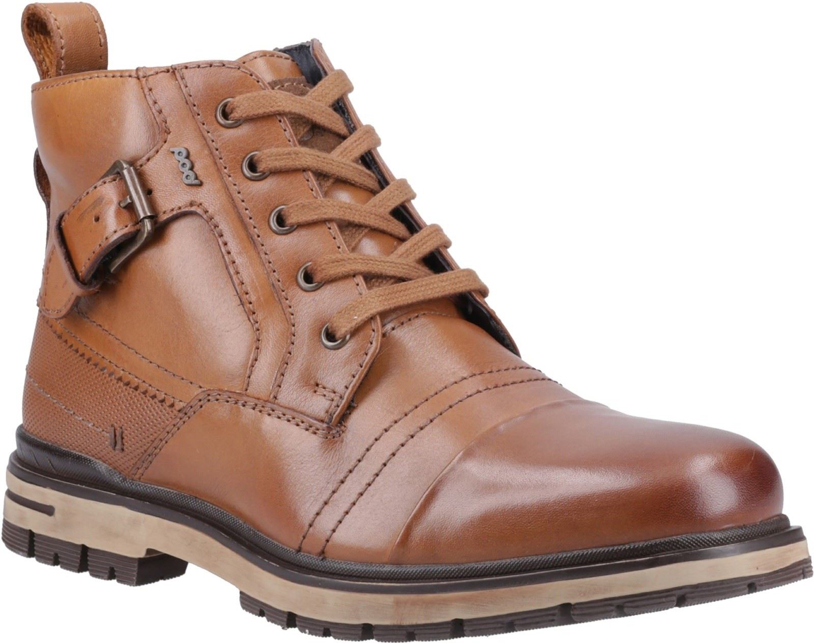 Pod Eros Leder Herrenstiefel Braun