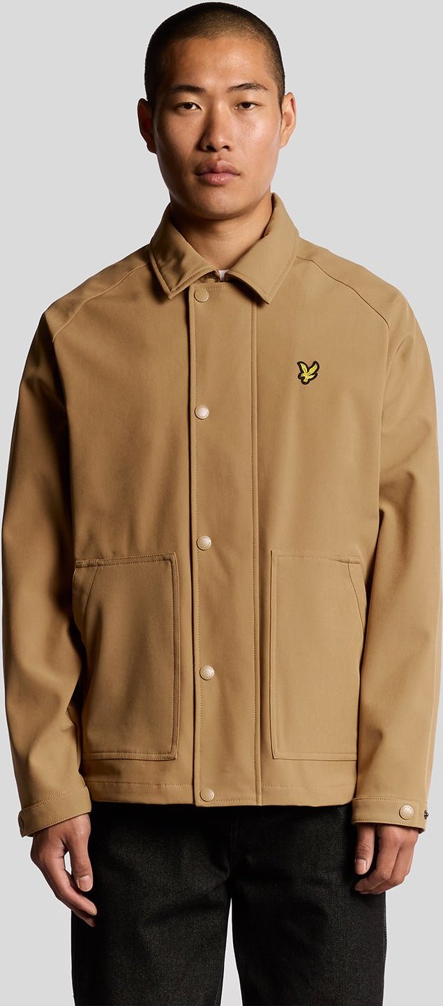 Lyle & Scott Softshell-Arbeitsjacke – Braun