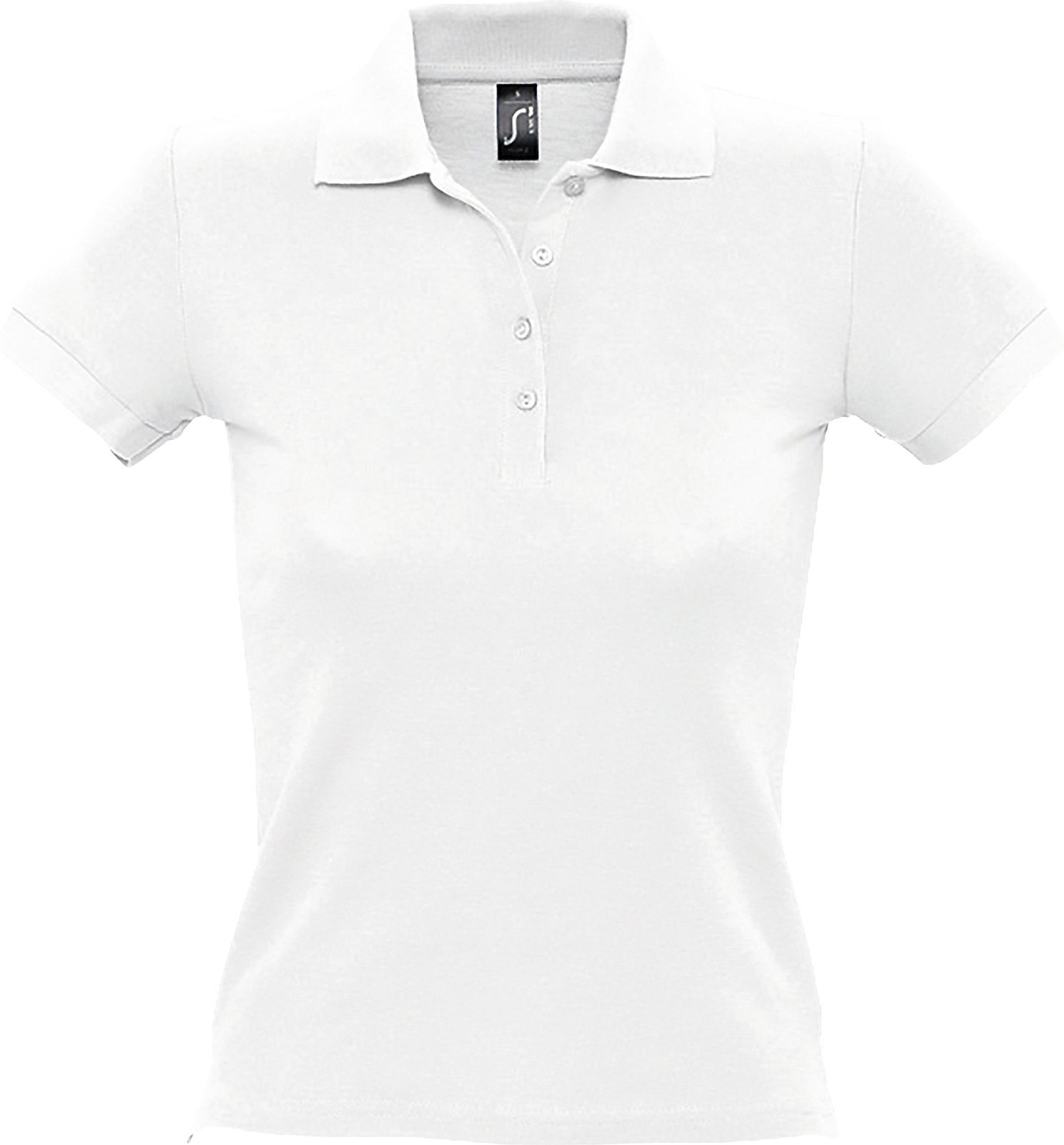 SOLS - PEOPLE Kurzarm Polo-Shirt - Damen (Weiß)