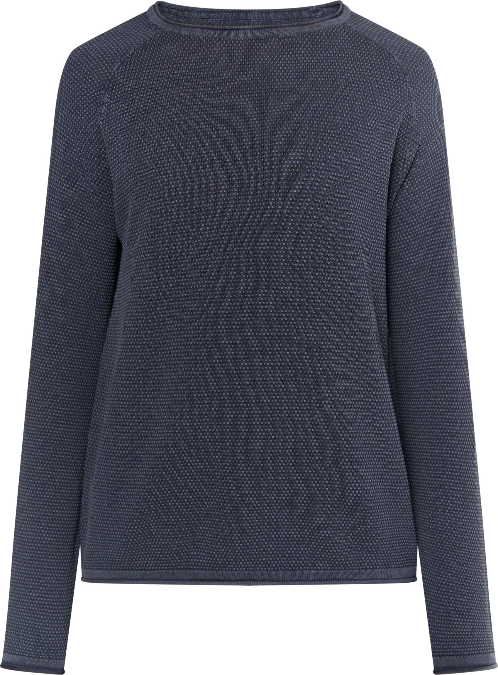 Mo Strick Pullover Herren Marine